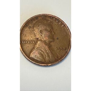 1934 wheat penny No Mint Mark